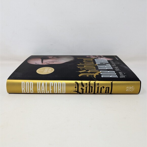 Signed Rob Halford Biblical Heavy Metal Scriptures Book Autographed 1st Edition - Picture 7 of 10